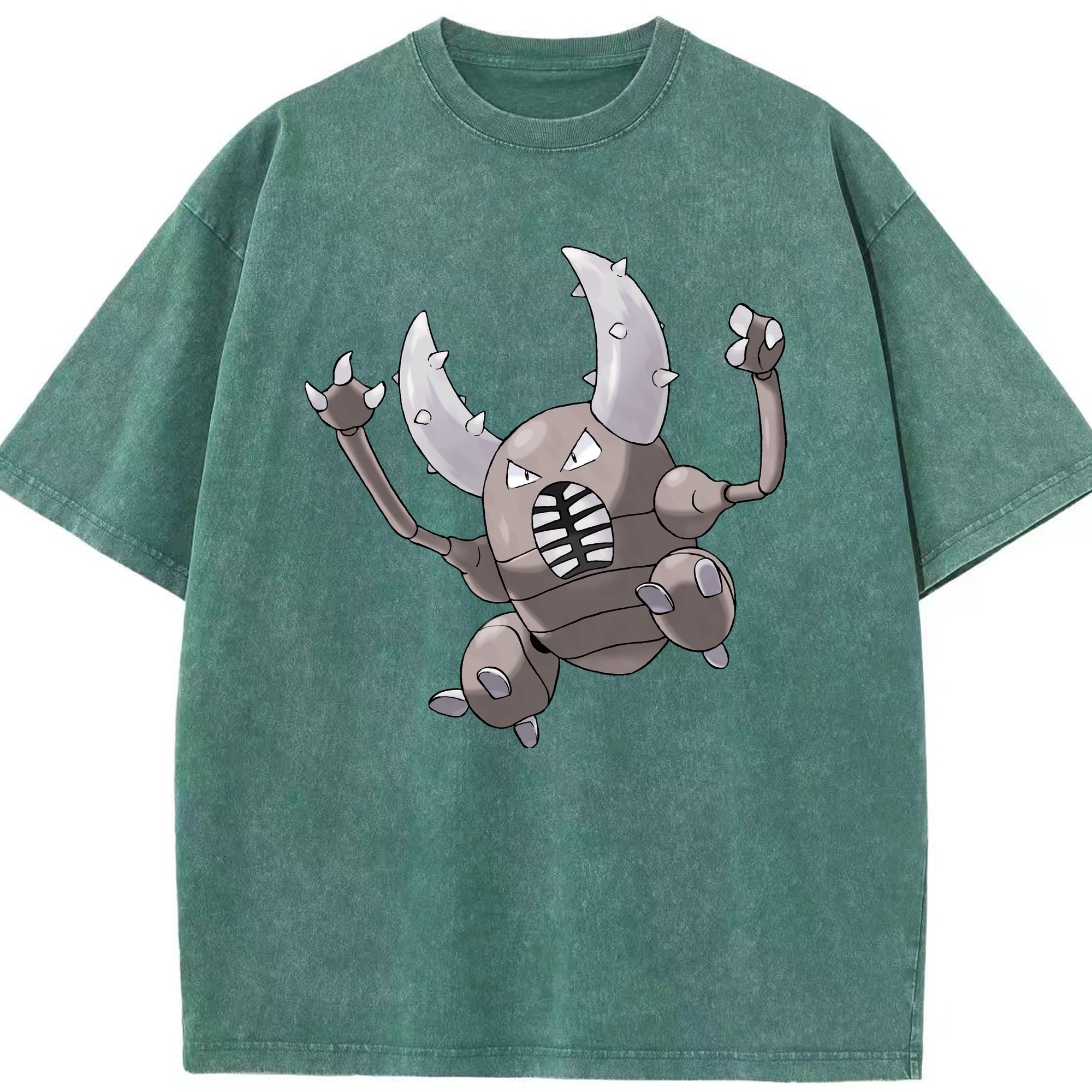 （画像用） ポケットモンスター Pokémon 綿100% ヴィンテージ風 半袖Tシャツ（フロントプリント）